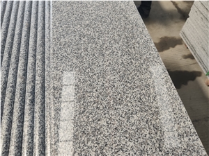 New G623 Stairs,Gray Pearl Granite,Treads&Risers