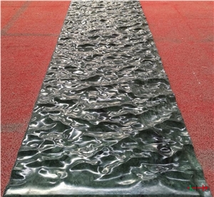 New Popular Design Sea Wave Green Marble Tiles