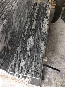 New Style Juparana Granite Half Bullnose Risers