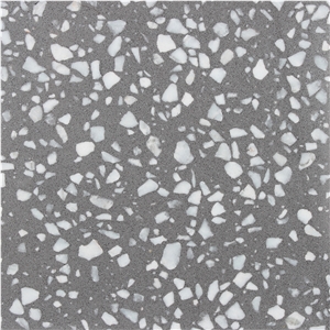 Ns001 Grey Terrazzo Tiles and Slabs