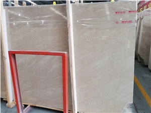 Oman Cream Marble Wall and Flooring Slab