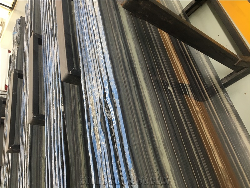 Oscar Purple Wood Grain Marble Walling Tile & Slab
