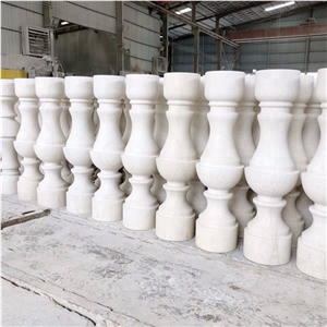 Outdoor Construction Marble Railing