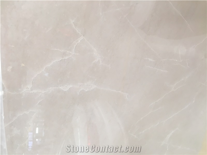 Perisan Botticino Marble Slab Flooring Instal