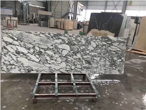 Polish Arabescato Di Carrara Marble Slabs