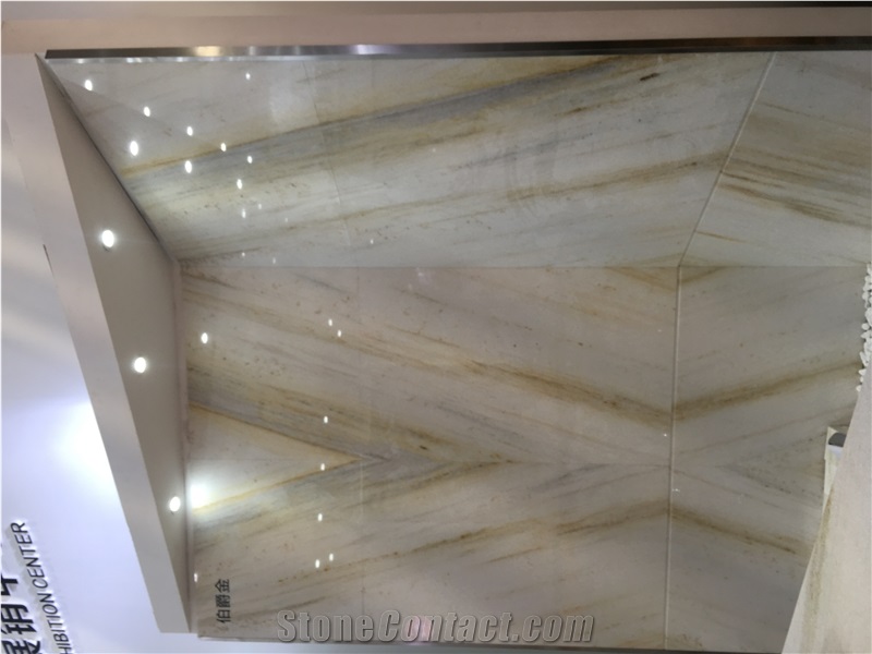 Polish Sands Milan Marble Floor Installation Slab