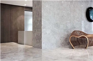 Polished Abbott Grey Marble Flooring Tile