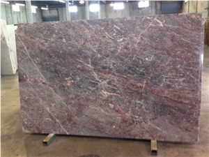 Polished Aegean Burgundy Marble Slabs