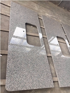 Polished Beta White Granite Countertops Kitchen Top
