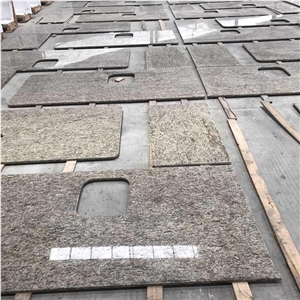 Polished Bullnose Edge Granite Countertop