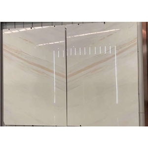 Polished Burma White Marble Slabs