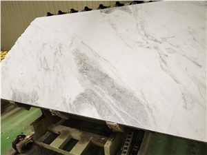 Polished Cheap Atlantic White Marble Tile on Sale