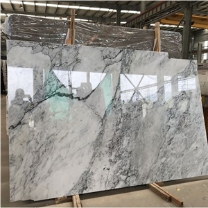 Polished China Mad White Marble Slabs&Tiles