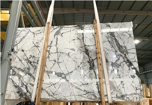 Polished Chinese Cold River Marble Slabs and Tiles