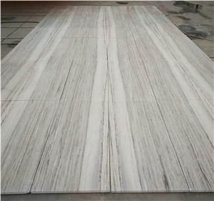 Polished Crystal Wood Grain Marble Slabs&Tiles
