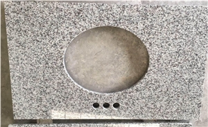 Polished Grey Granite Bathroom Vanity Top
