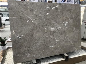 Polished Iran Pacific Silver Grey Marble Slabs