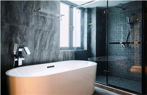 Polished Italy Bardiglio Nuvolato Marble Tiles