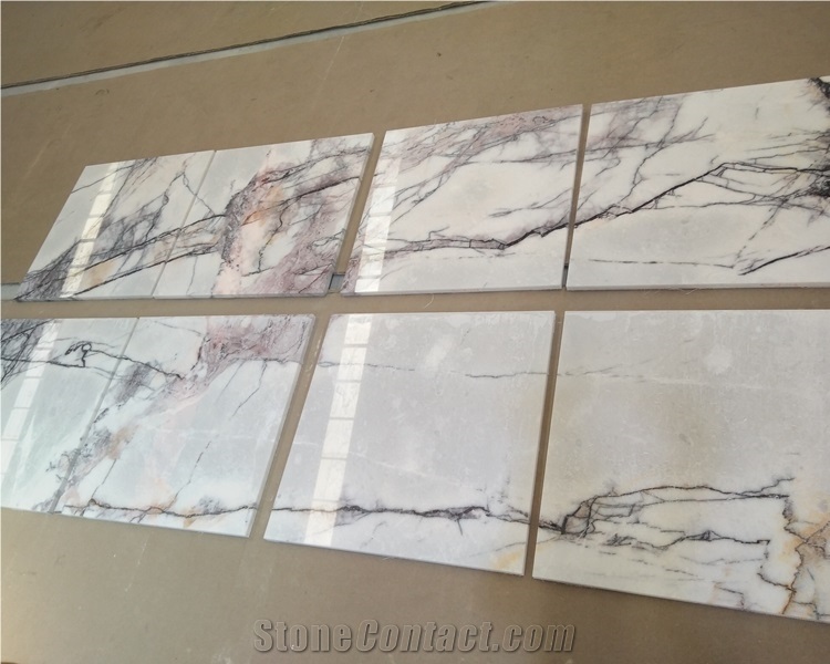 Polished Milas New York Lilac Marble Tiles
