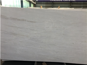 Polished New Aston White Marble Flooring Tiles
