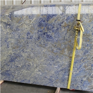 Polished Sodalite Blue Granite for Countertop
