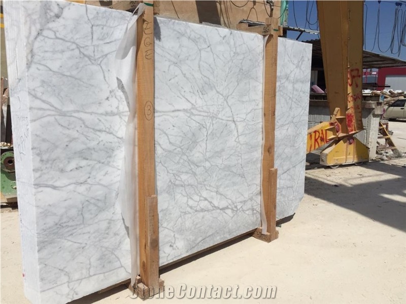 Polished Turkish Mugla White Marble Slabs&Tiles