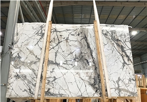 Polished Winter River Marble Wall Tiles