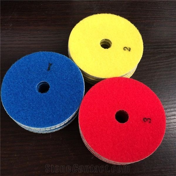 Polishing Pads 3step for Marble Granite Concrete
