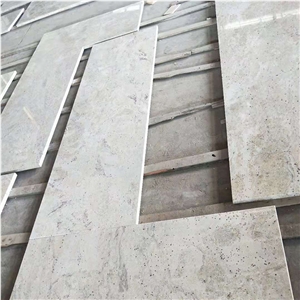Prefab River White Granite Kitchen Countertop