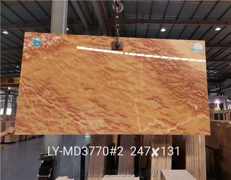Red Dragon Onyx Stone Slabs for Walling Tiles