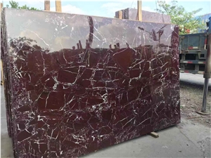 Red Levante Turkish Marble Slab