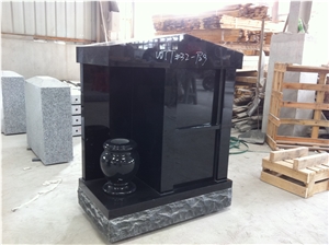 Shanxi Black Granite 2 Niche Columbarium