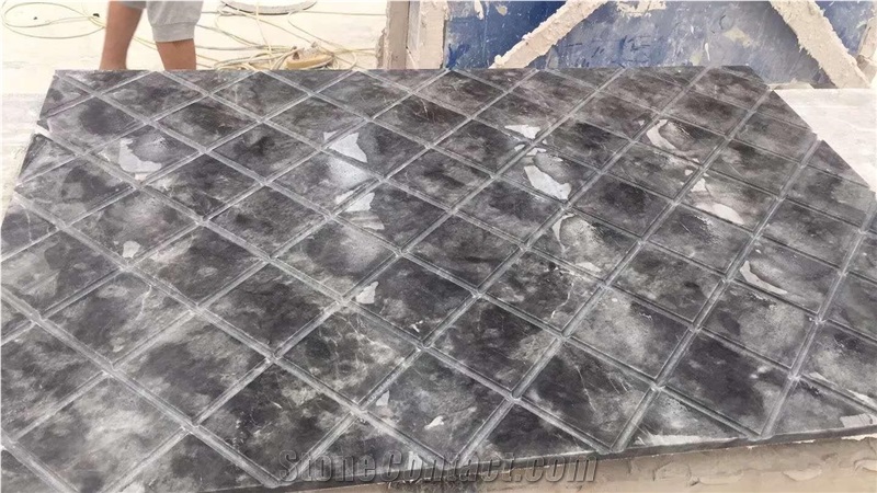 Snowflake Gray Marble Tiles for Flooring