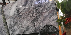 Snowflake Grey Marble Slab and Tile