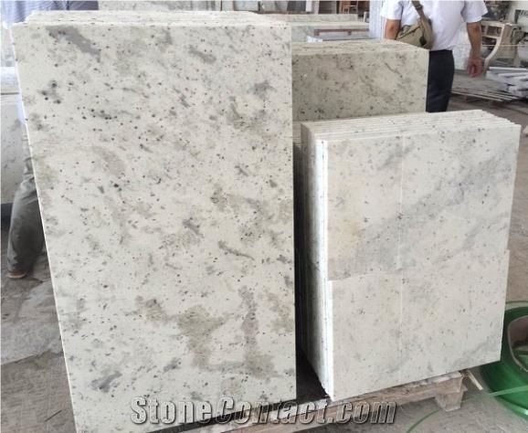 Sri Lanka White Granite Polished Tiles for Countertops