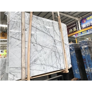 Top Quality Black Vein White Marble for Bathroom