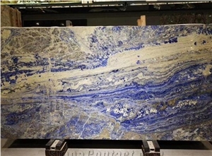 Top Quality Bolivian Blue Granite Slab for Countertop
