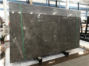 Turkey Cyprus Grey Marble Slabs for Hotel Project
