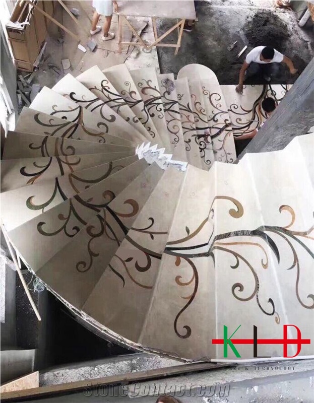 Water Jet Floor Stone Stairs,Steps,Staircase