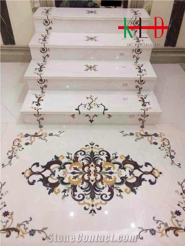 Water Jet Floor Stone Stairs,Steps,Staircase