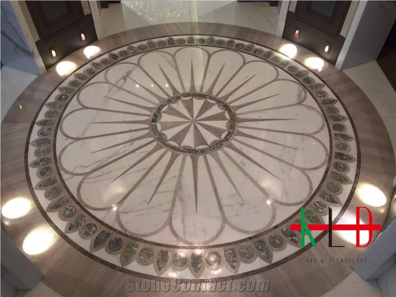 Water Jet Marble Pattern for Interior,Stone Tiles