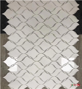 Water-Jet Mosaic Bathroom Wall Floor Tiles