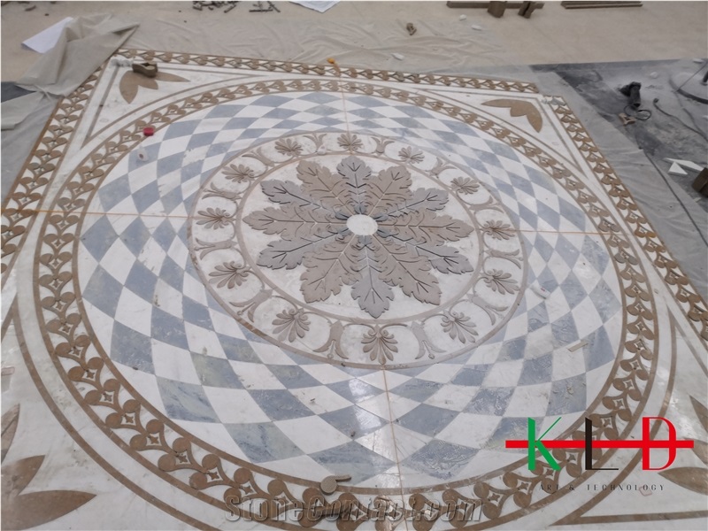 Waterjet Cutting Collection,Marble Medallion Tiles