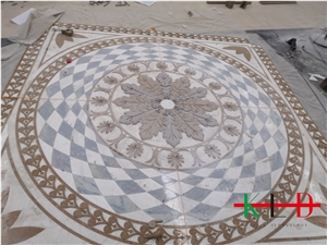 Waterjet Cutting Collection,Marble Medallion Tiles