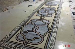 Waterjet Decorative Medallions Floor Tiles