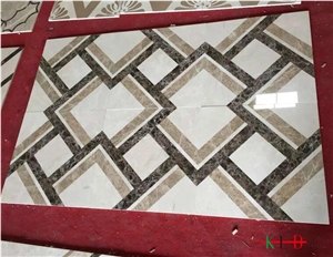 Waterjet Design Floor Tiles Mosaic Wall