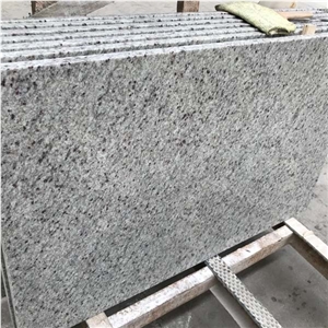 White Flat Edge Precut Granite Stone Top