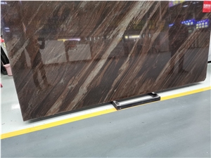 Ya Zong Brown Granite Slabs for Wall and Floor