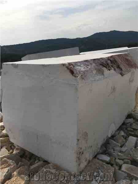 Natural Stone Repen Povir Limestone Blocks, Slovenia Grey Limestone