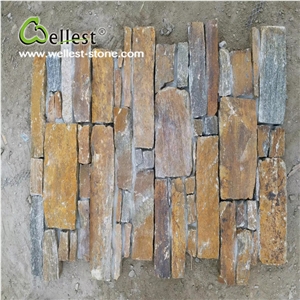 Rusty Slate Z Cement Base Stack Stone for Wall